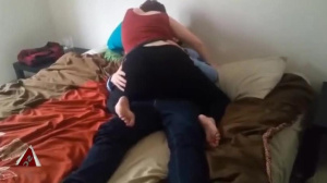 Chubby girl fucked by friend