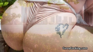 PAWG bikini babe craves for dicking