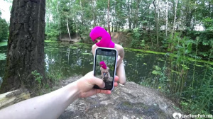 Masked chick takes my boner with pleasure