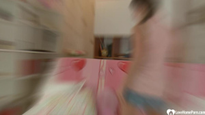 Tight teen babe moans as I fuck her